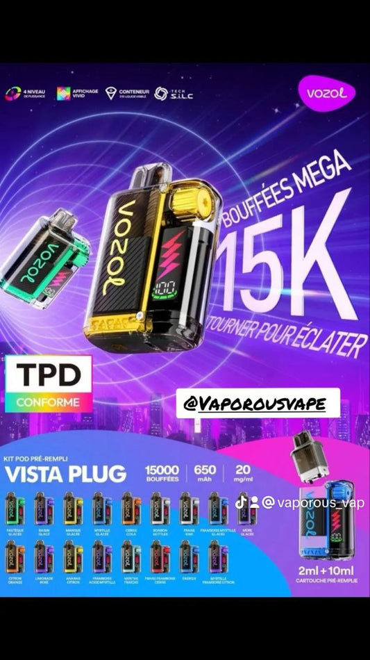 VOZOL VISTA PLUG 15K